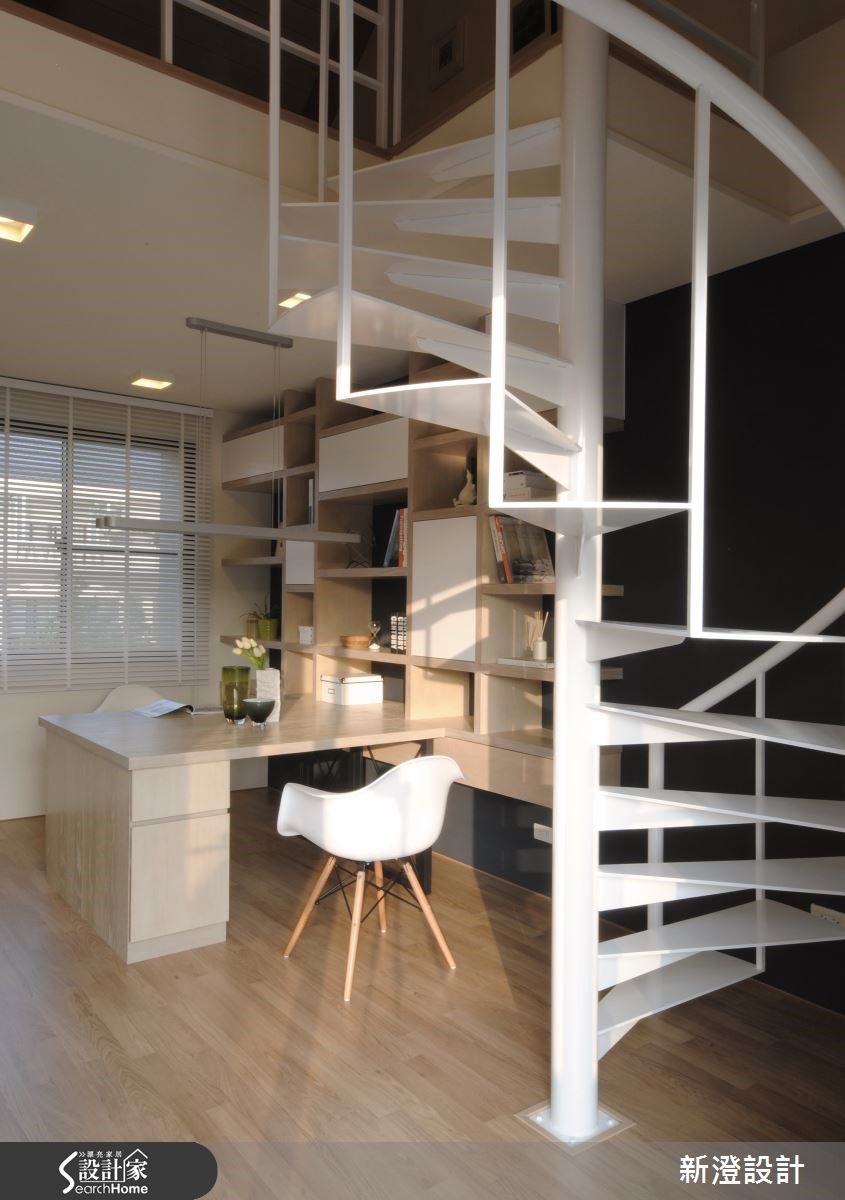 設計師將「重新定義閣樓機能」的理念注入位於新竹市的